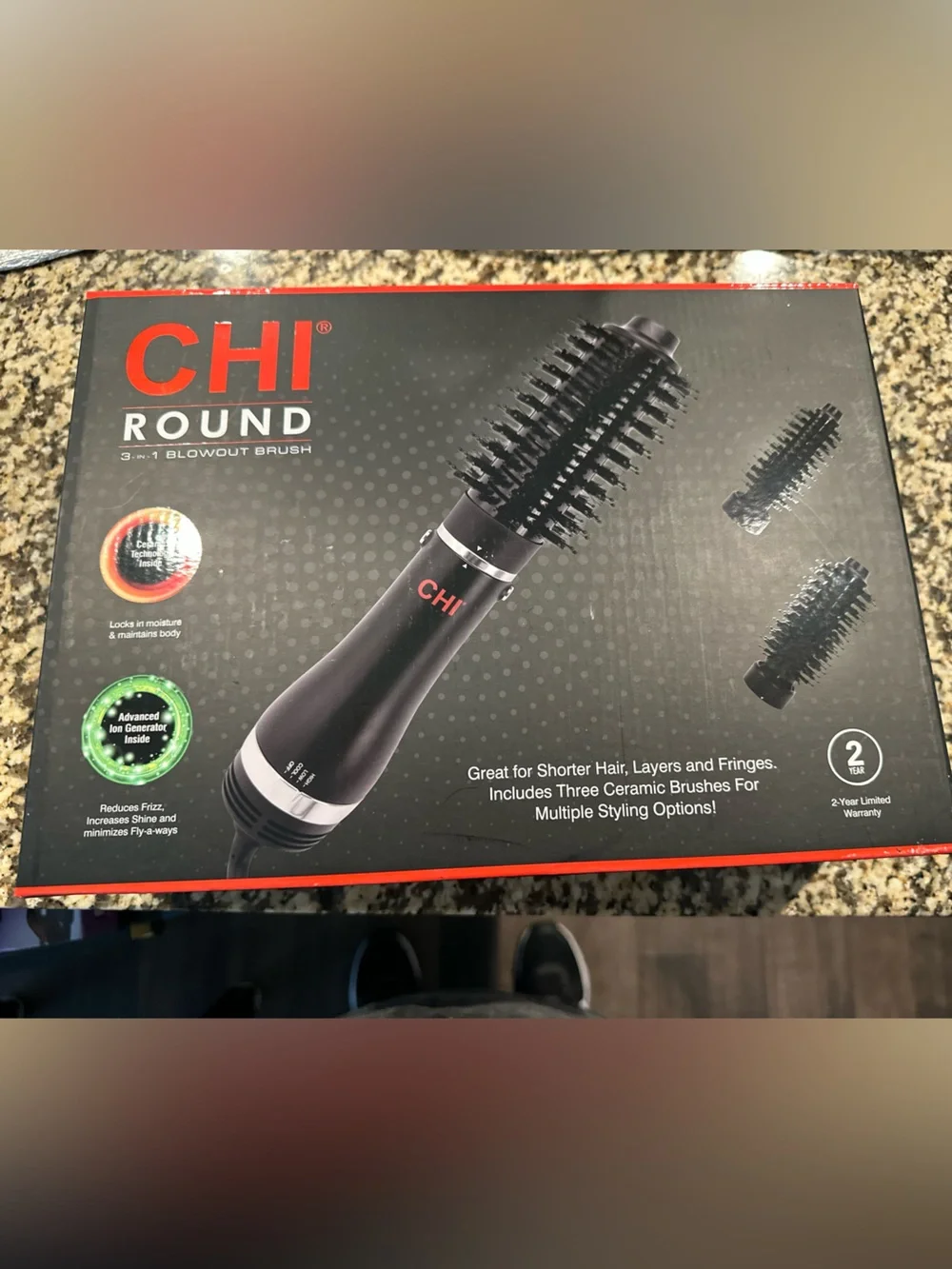 CHI ROUND 3-IN -1 BLOWOUT Brush